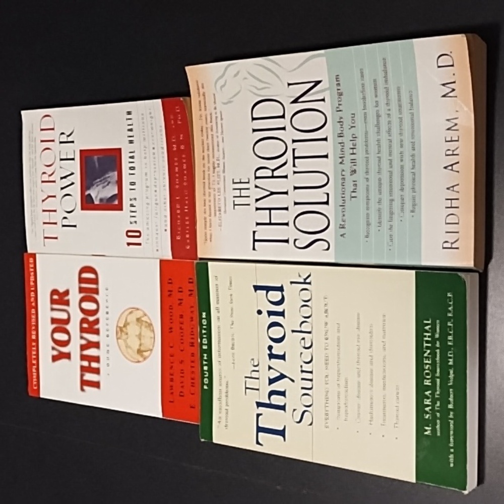 Lot of four Thyroid books